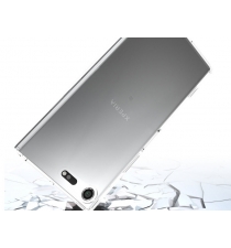 Ốp Lưng ( Case)  Sony XZ Premium Trong Suốt Viền Đen